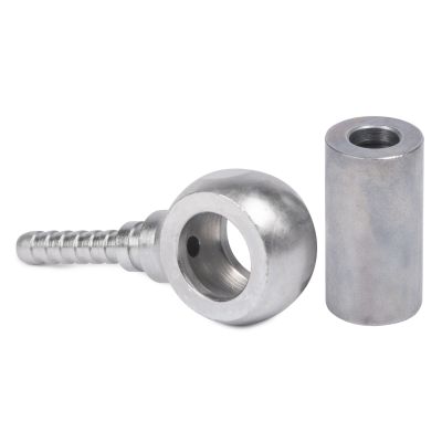 RS Schlaucharmatur mit Ringauge in DN4