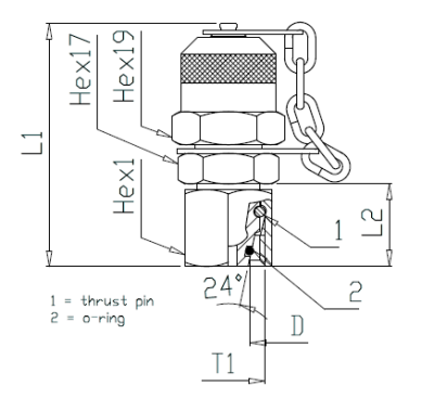 DKO M16x1.5